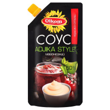 Соус майонезний Olkom Adjika Style 50% 180г mini slide 1