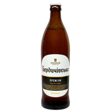 Пиво Бердичевское Премиум светлое 4,3% 0,5л mini slide 1