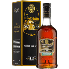 Ром Сантьяго де Куба, Аньехо Суперіоре / Santiago de Cuba, Anejo Superiore, 11 років, 40%, 0.7л, в коробці mini slide 1