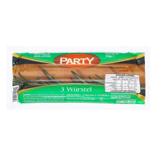 Сосиски Рarty куриные 250г mini slide 1
