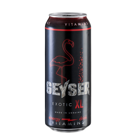 Энергетический напиток Гейзер Экзотик XL / Geyser Exotic XL, Volynski Browar, ж/б, 0.5л
