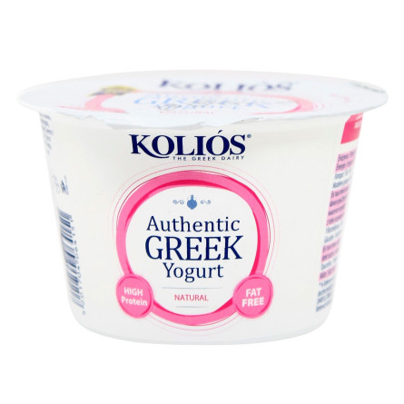Йогурт Kolios Артизанский натуральный греческий 0% 150г