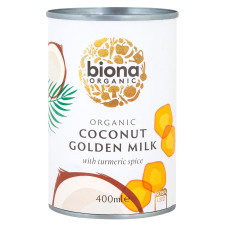 Молоко Biona Organic кокосове з куркумою 230г mini slide 1
