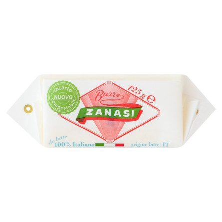 Масло сливочное Burro Zanasi 82% 125г