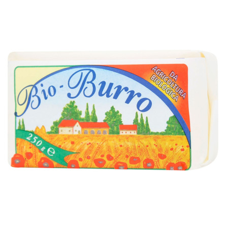 Масло сливочное Burro Zanasi органическое 82% 250г