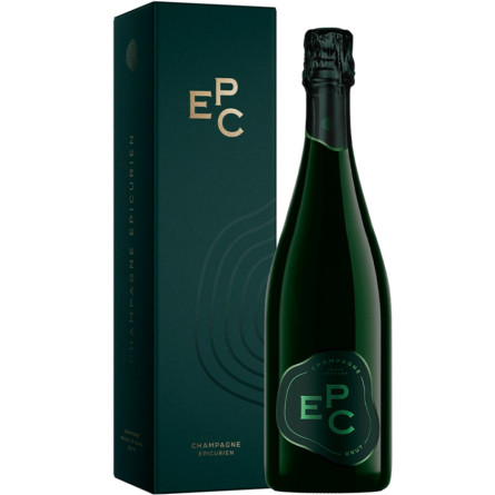 Шампанське ЕПС / EPC, біле брют 0.75л, в подарунковій коробці slide 1