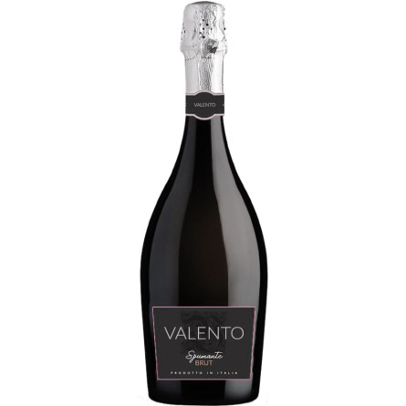 Ігристе вино Валенто / Valento, The Wine People, біле брют 0.75л