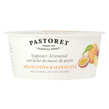 Йогурт Pastoret Артизанський Персик та маракуйя 3,1% 125г mini slide 1