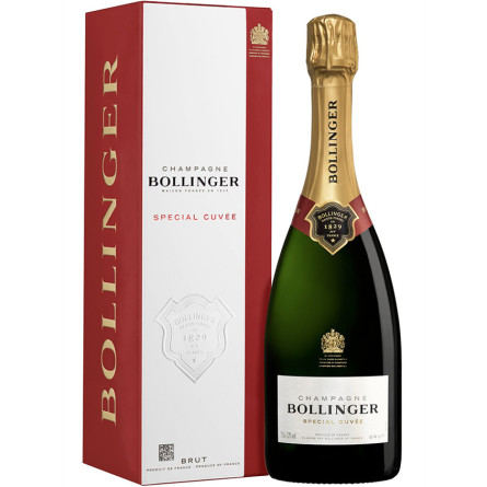 Шампанське Спешл Кюве, Боллінжер / Special Cuvee, Bollinger, біле брют 0.75л, в коробці