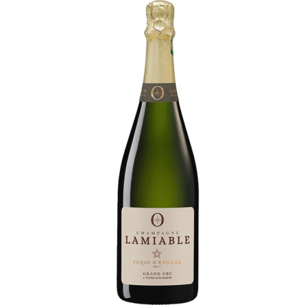 Шампанское Тер д'Этуаль, Гран Крю / Terre d'Etoiles, Grand Cru, Lamiable, белое брют 0.75л