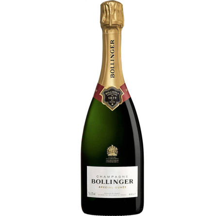 Шампанське Спешл Кюве, Боллінжер / Special Cuvee, Bollinger, біле брют 0.75л slide 1