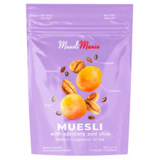 Мюслі Muesli Mania з курагою та чіа 300г mini slide 1