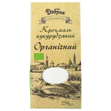 Крохмаль Добрик кукурудзяний органічний 250г mini slide 1