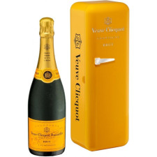 Шампанське Вівьє Кліко / Veuve Clicquot, Yellow Fridge, біле брют 0.75л mini slide 1