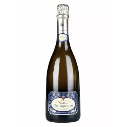Шампанское Филиппона Ройял Резерв Нон Доз Брют / Philipponnat Royal Reserve Non Dose Brut, белое 12% 0.75л