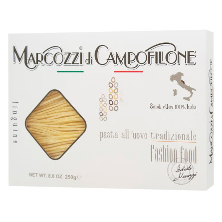 Локшина Marcozzi Di Campofilone Лінгвіні яєчна 250г