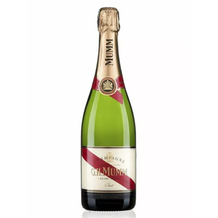 Шампанське Мумм Кордон Руж / Mumm Cordon Rouge, біле брют 12% 0.75л