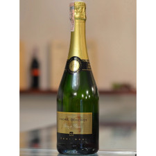 Ігристе вино Блан де Блан, Андре Гуаш / Blanc de Blanc, Andre Goichot, біле напівсухе 11% 0.75л mini slide 1