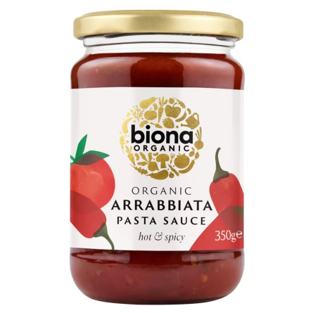 Соус Biona Organic Arrabbiata для пасти органічний 350г