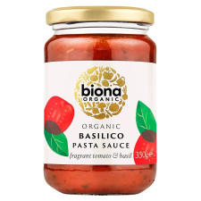 Соус Biona Organic Basilico для пасти органічний 350г mini slide 1
