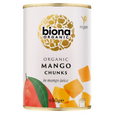 Манго Biona Organic Шматочки в соку 400г mini slide 1