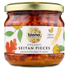 Сейтан Biona Organic Шматочки в соусі з імбиру та сої 350г mini slide 1