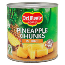 Ананас Del Monte шматочки в соку 435г mini slide 1