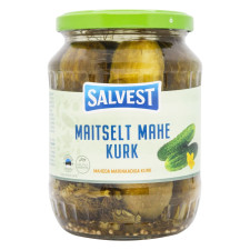 Огурцы Salvest Нежные маринованные 675г mini slide 1