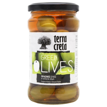 Оливки Terra Creta зелені 315мл