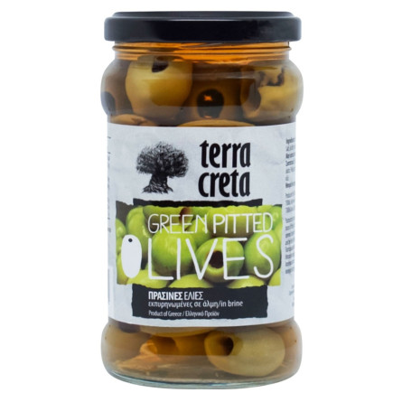 Оливки Terra Creta без кісточок 290г