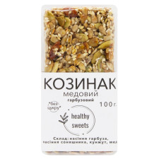 Козинак Healthy Sweets Тыква медовый 100г mini slide 1