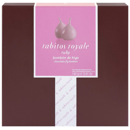 Інжир Rabitos Royale Рубі в рожевому шоколаді 142г slide 1