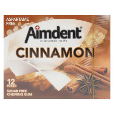 Жувальна гумка Aimdent Кориця 33г mini slide 1
