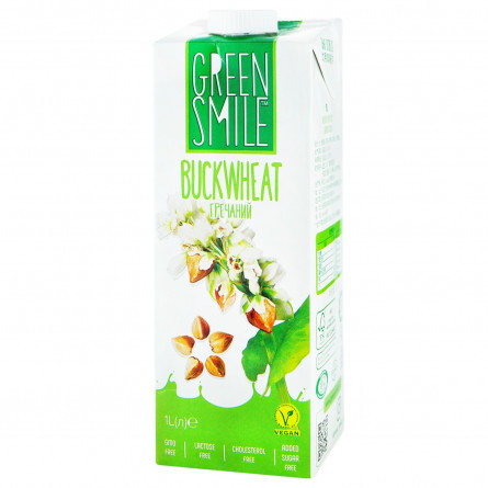Напій гречаний Green Smile 2,5% 1л slide 1