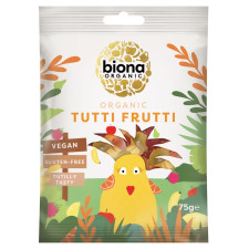 Цукерки Biona Organic Tutti Frutti 250г mini slide 1