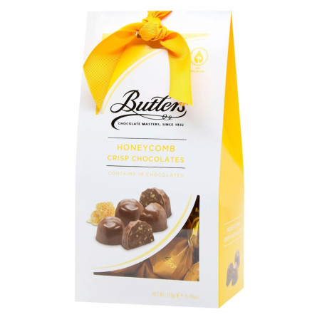 Конфеты Butlers шоколадные с хрустящими медовыми сотами 170г