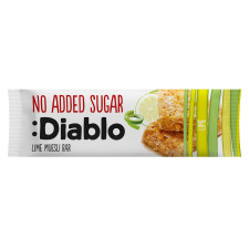 Батончик Diablo мюсли с лаймом без сахара 30г mini slide 1