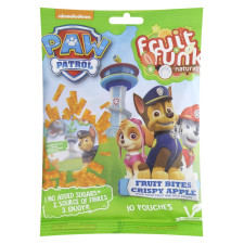 Снек фруктовий Fruit Funk Paw Patrol Яблучні смужки з хрустким рисом 100г mini slide 1