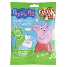 Снек фруктовий Fruit Funk Peppa Pig Шматочки полуниці 100г mini slide 1