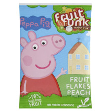 Снек Fruit Funk Peppa Pig фруктовий з персиком 16г mini slide 1