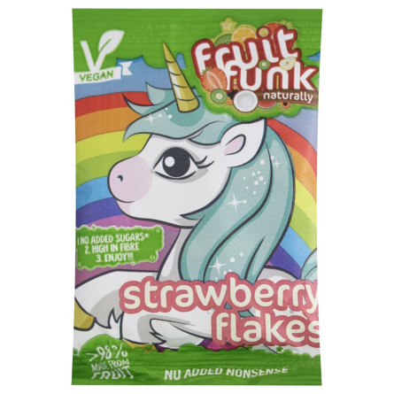 Снек Fruit Funk Unicorn фруктовий з полуницею 16г