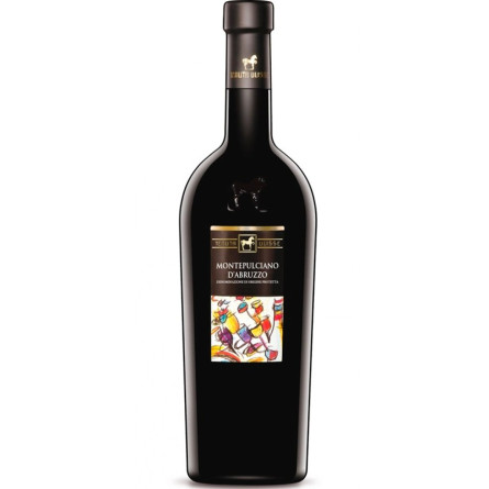 Вино Монтепульчано д'Абруццо / Montepulciano d’Abruzzo, Tenuta Ulisse, красное полусухое 0.75л