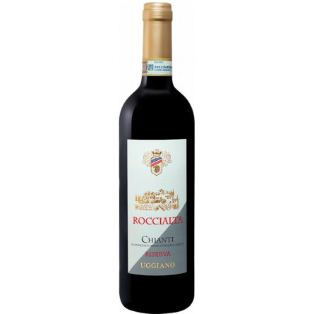 Вино Рочальта, К'янті Резерва / Roccialta, Chianti Riserva DOCG, Azienda Uggiano, червоне сухе 0.75л