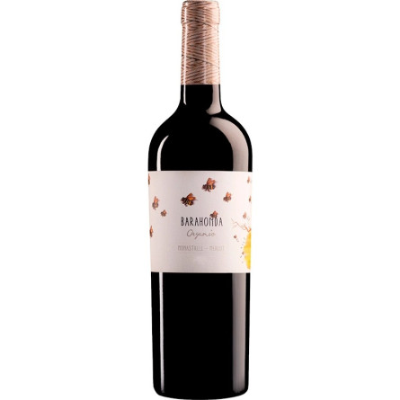Вино Монастрель-Мерло, Бараонда Органік / Monastrell-Merlot, Barahonda Organic, червоне сухе 0.75л slide 1