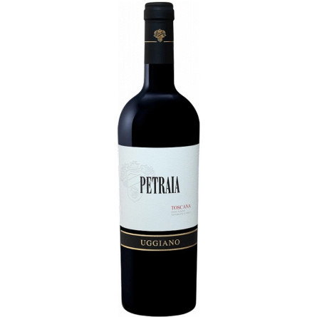 Вино Петрайя, Мерло ді Тоскана / Petraia, Merlot di Toscana IGT, Azienda Uggiano, червоне сухе 0.75л slide 1