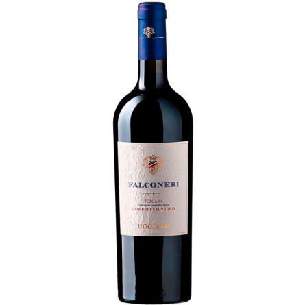 Вино Фалконера, Каберне Совіньйон / Falconeri, Cabernet Sauvignon, Azienda Uggiano, червоне сухе 0.75л