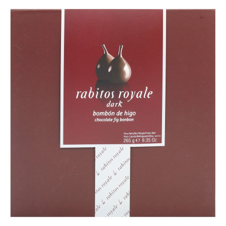 Інжир Rabitos Royale в темному шоколаді 265г slide 1