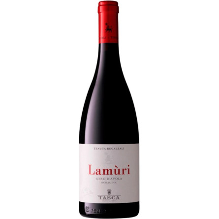 Вино Ламурі, Неро д'Авола / Lamuri, Nero d'Avola, Conte Tasca D'almerita, червоне сухе 0.75л