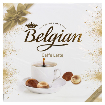 Цукерки шоколадні The Belgian Caffe Latte 200г