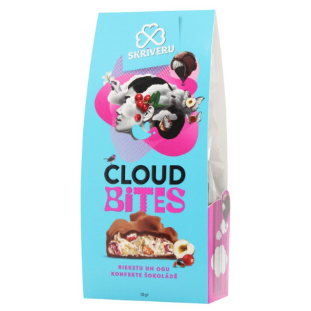 Конфеты Skriveru Gotina Cloud Bites ягодно-ореховые 130г